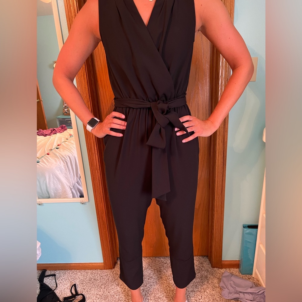 Size 6 black jumpsuit